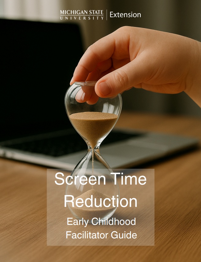 Screen time reduction guide cover